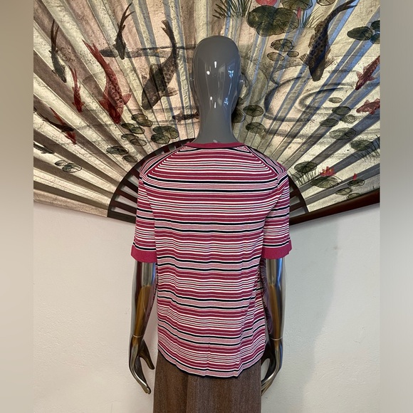 Vintage Jaeger Striped Top, M - Picture 2 of 4